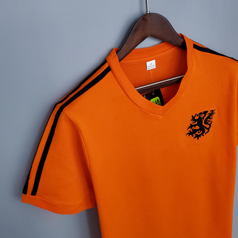 Camiseta Retro Holanda 1974