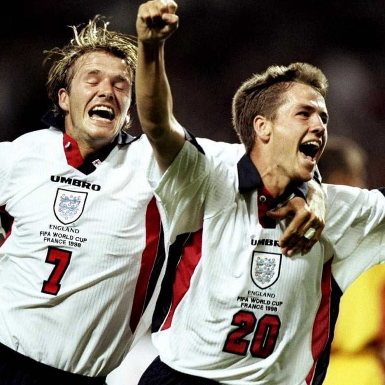 Camiseta Retro Inglaterra 1998
