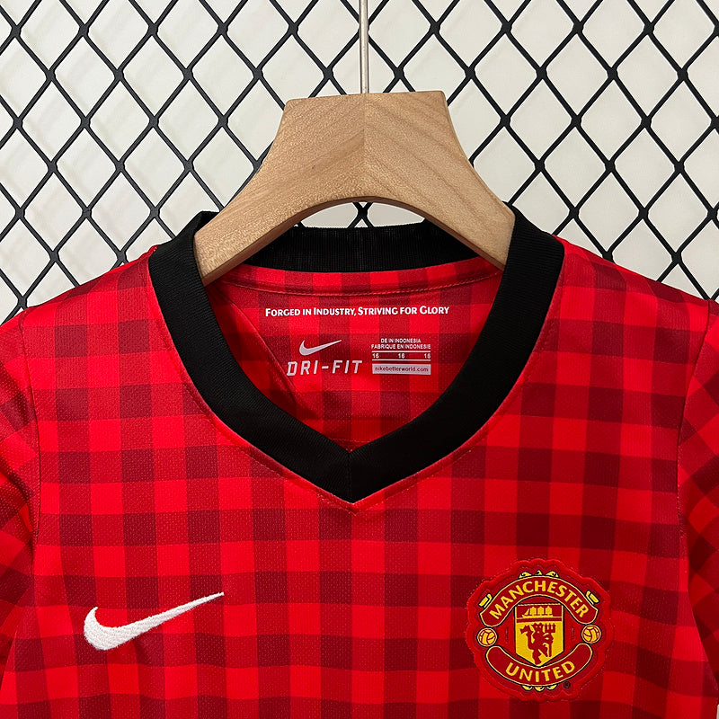 Conjunto Retro Manchester United 12/13