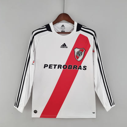 Camiseta Retro River Plate 09/10 - Manga Larga