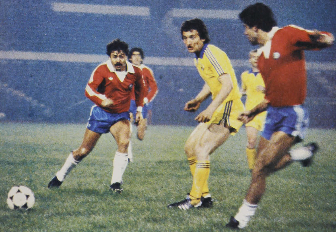 Camiseta Retro Chile 1982 - Manga Larga