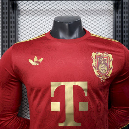 Camiseta Bayern Munich 2024/25 125 Anniversary  Manga Larga