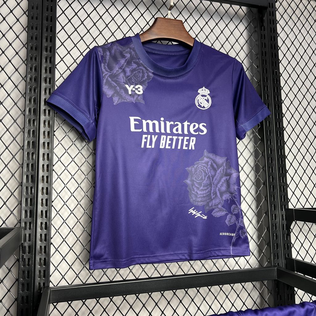 Conjunto Real Madrid 24/25 Y3 Morado