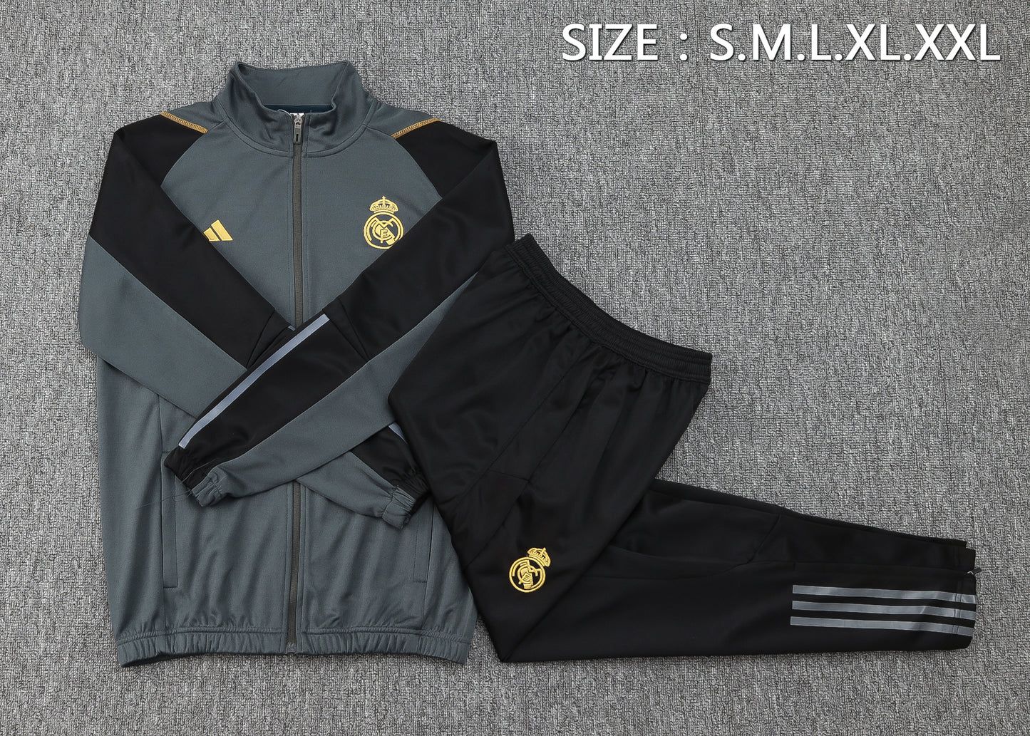 Kit de Entrenamiento Real Madrid - Gris