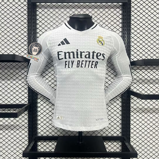 Camiseta Real Madrid 24/25 - Manga Larga