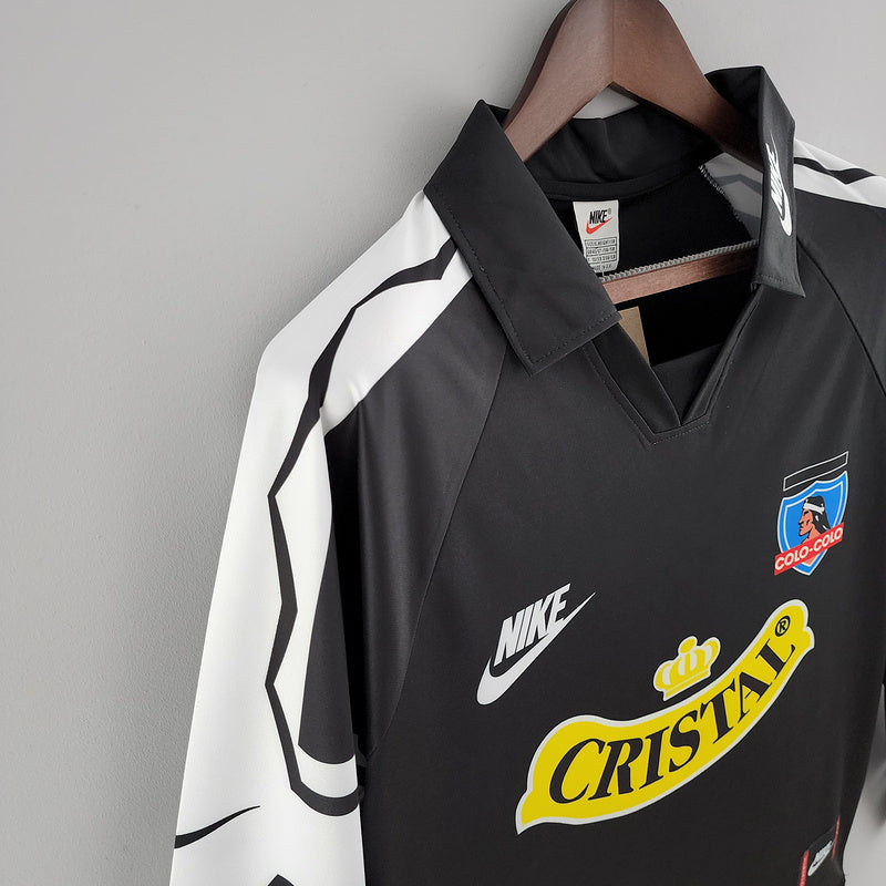 Camiseta Retro Colo Colo 1995 - Manga Larga - Visita