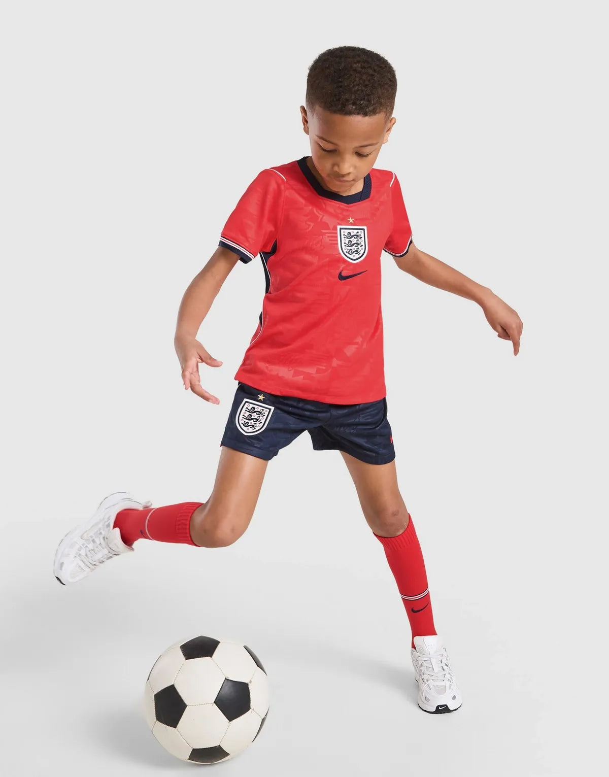 Conjunto Inglaterra Visitante World Cup 2026 Niños