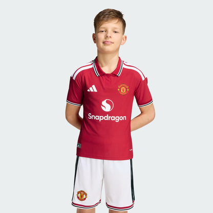 Conjunto Niño Manchester United 2026 Primera Equipacion