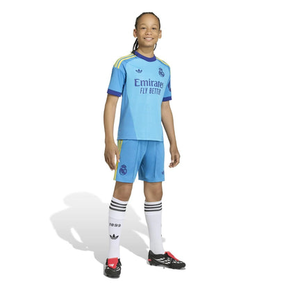 Conjunto Niño Real Madrid 2026 Portero Azul