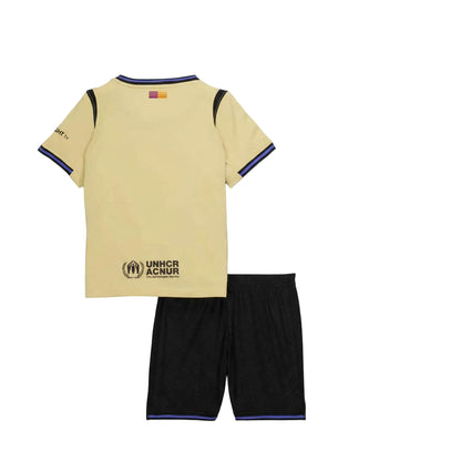 Conjunto FC Barcelona 25/26 - Niños Visitante