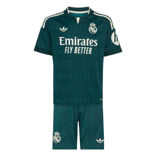 Conjunto Niño Real Madrid 2026 Segunda Equipacion
