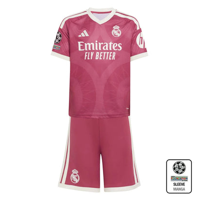 Conjunto Niño Real Madrid 2026 Tercera Equipacion