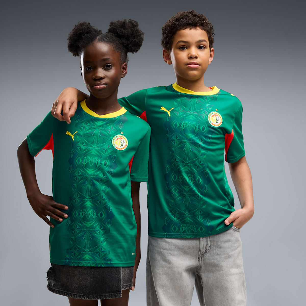 Conjunto Senegal Visitante World Cup 2026 Niños