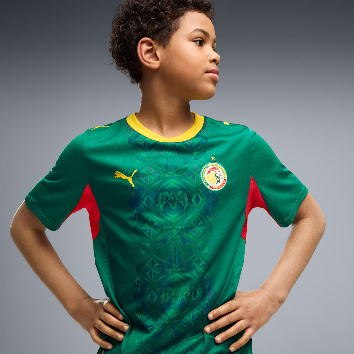 Conjunto Senegal Visitante World Cup 2026 Niños
