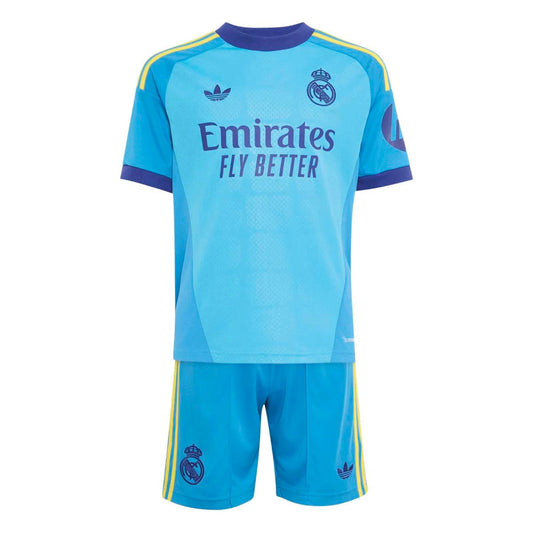 Conjunto Niño Real Madrid 2026 Portero Azul