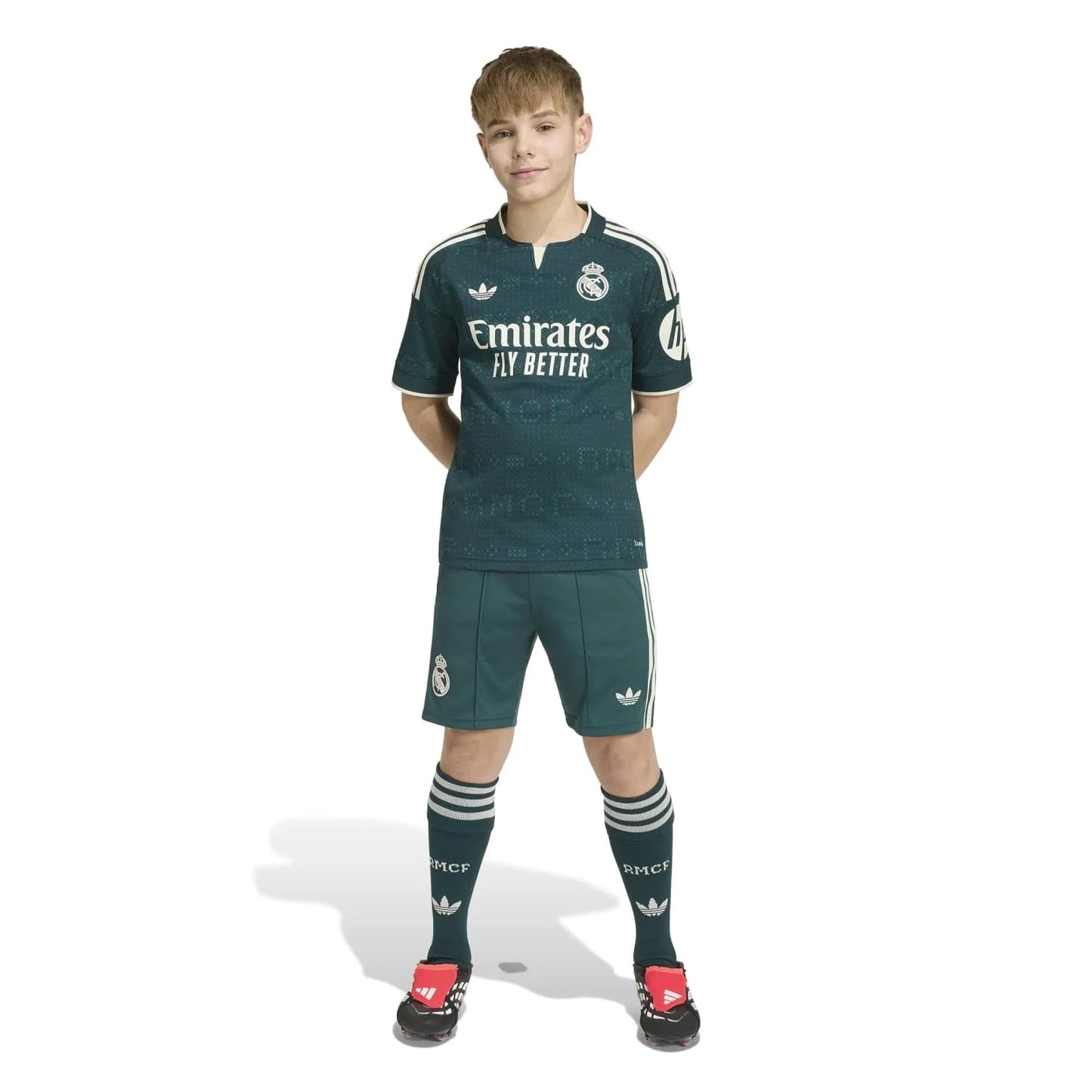 Conjunto Niño Real Madrid 2026 Segunda Equipacion