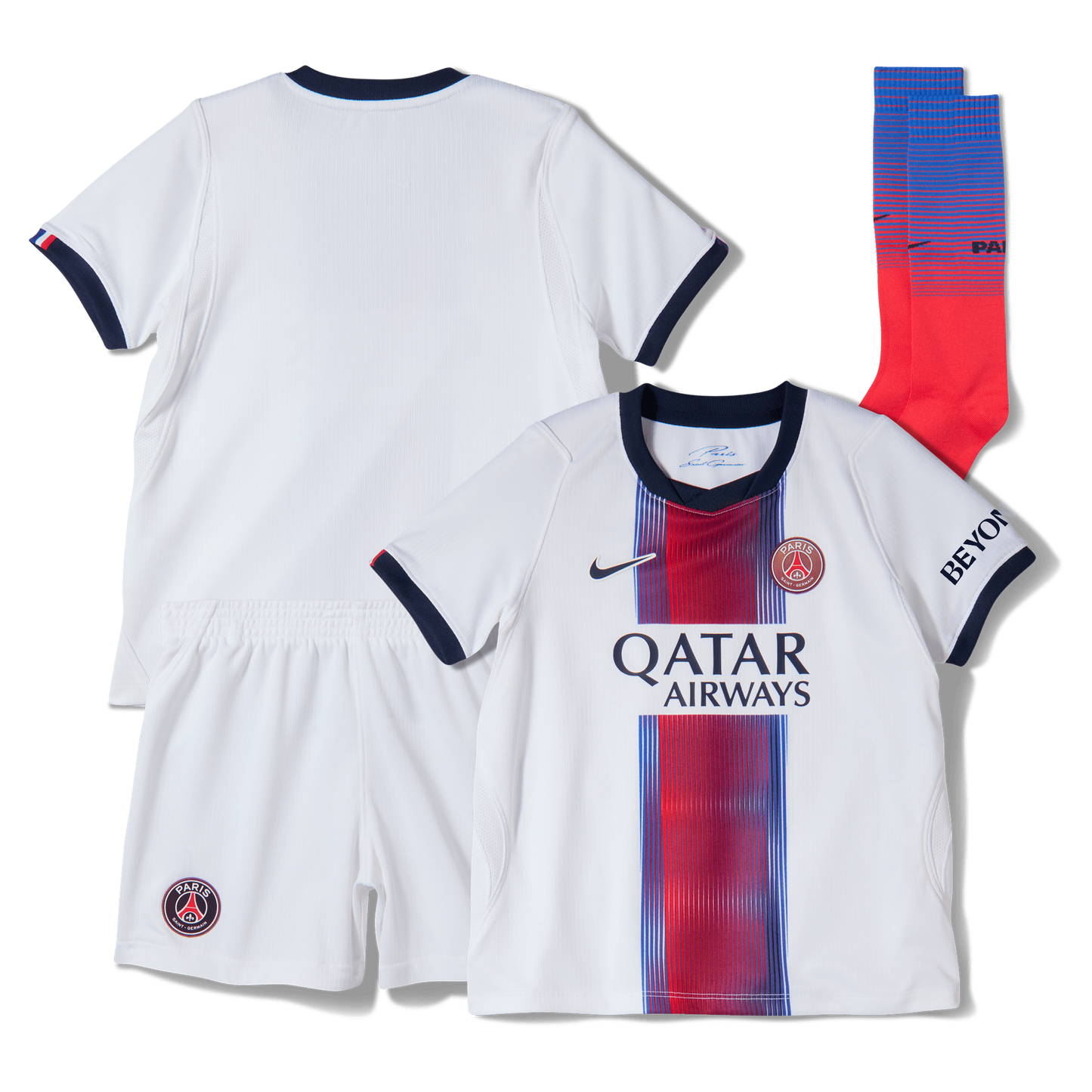 Conjunto Niño PSG 2026 Segunda Equipacion