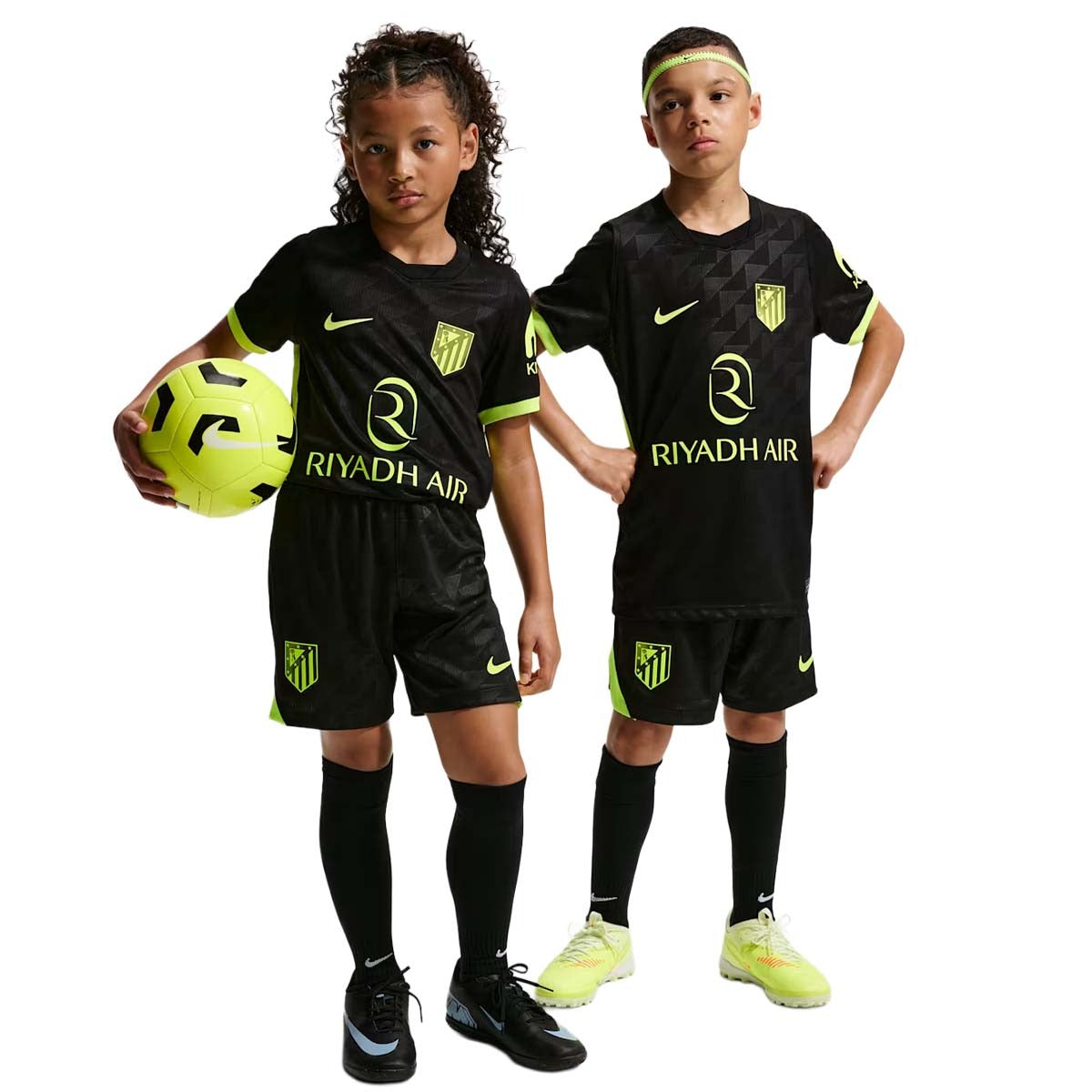 Conjunto Niño Atletico de Madrid 2026 Segunda equipacion