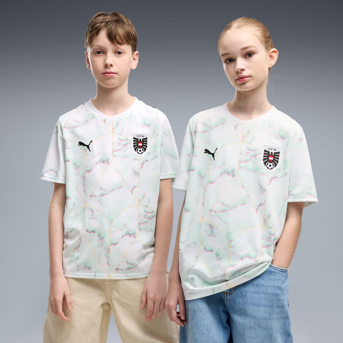 Conjunto Austria Visitante World Cup 2026 Niños