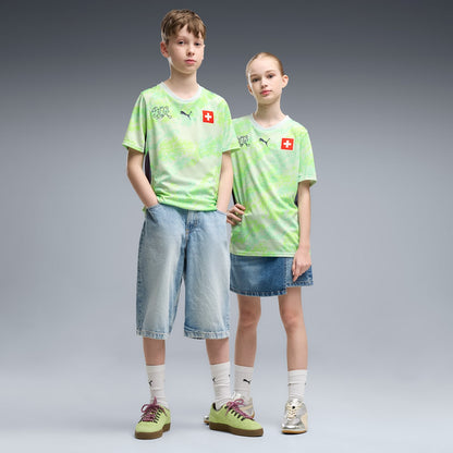 Conjunto Suiza Visitante World Cup 2026 Niños