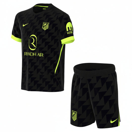 Conjunto Niño Atletico de Madrid 2026 Segunda equipacion
