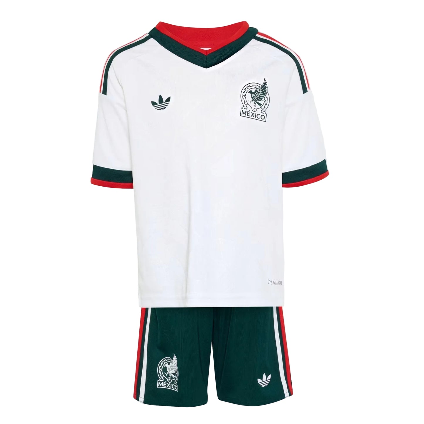 Conjunto Mexico Visitante World Cup 2026 Niños