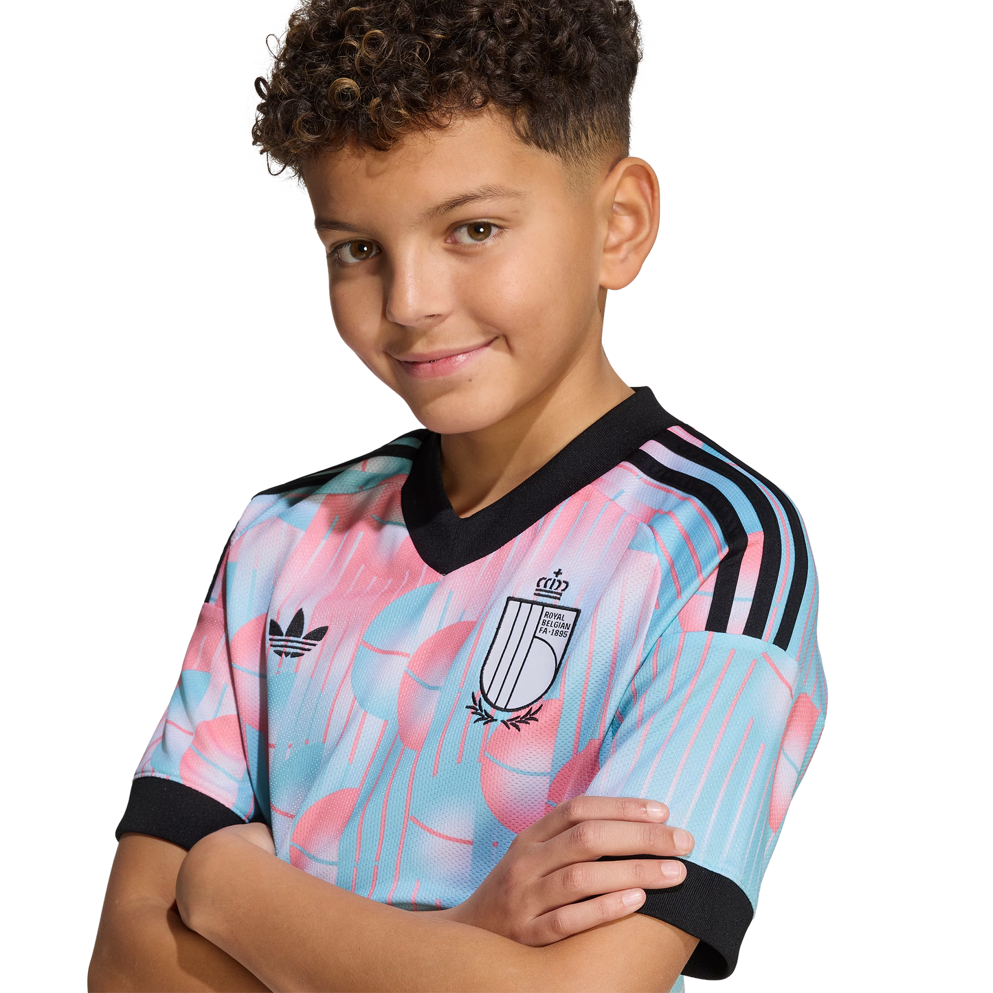 Conjunto Belgica Visitante World Cup 2026 Niños