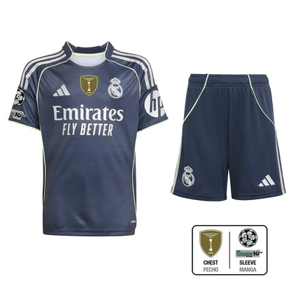 Real Madrid 25/26 - NIños Visitante