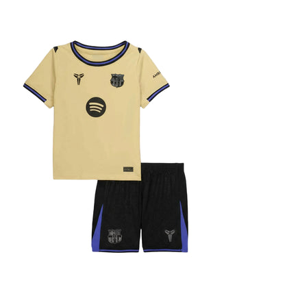 Conjunto FC Barcelona 25/26 - Niños Visitante