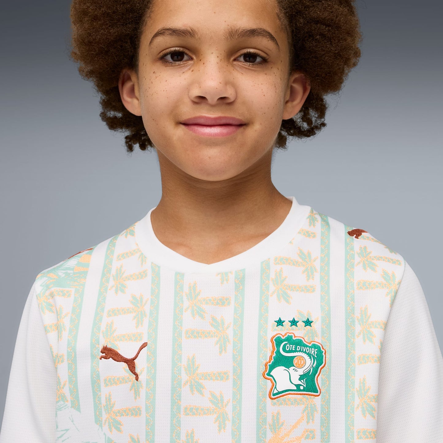 Conjunto Costa de Marfil Visitante World Cup 2026 Niños