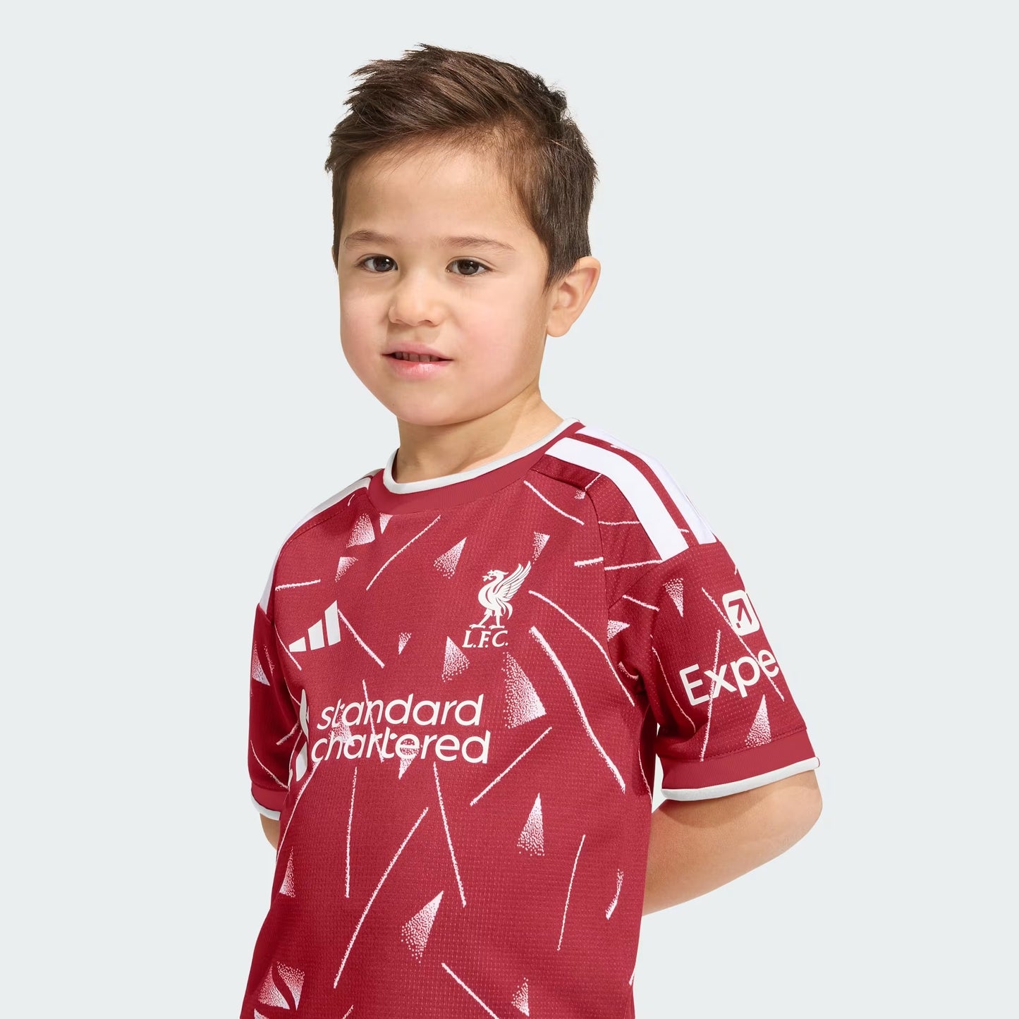 Conjunto Niño Liverpool 2026 Primera Equipacion