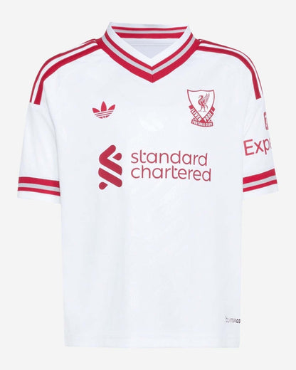 Conjunto Niño Liverpool 2026 Segunda Equipacion