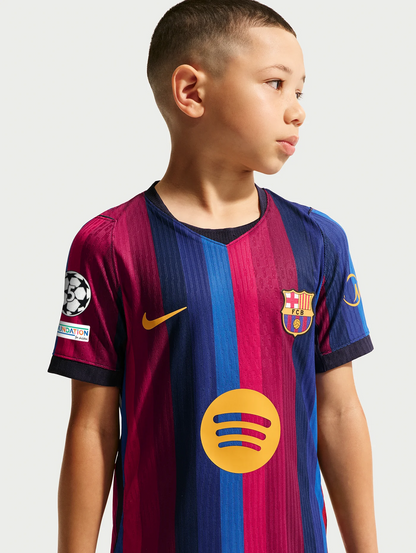 Conjunto Niño Barcelona 2026 Primera equipacion