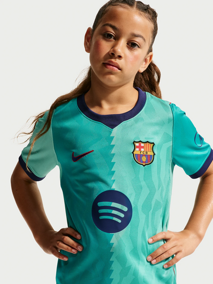 Conjunto Niño Barcelona 2026 Primera Tercera Equipacion