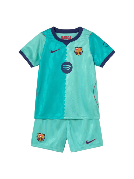 Conjunto Niño Barcelona 2026 Primera Tercera Equipacion