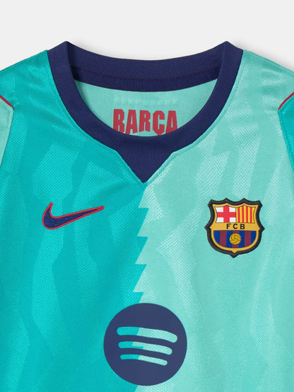 Conjunto Niño Barcelona 2026 Primera Tercera Equipacion