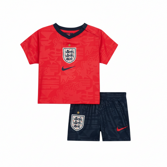 Conjunto Inglaterra Visitante World Cup 2026 Niños