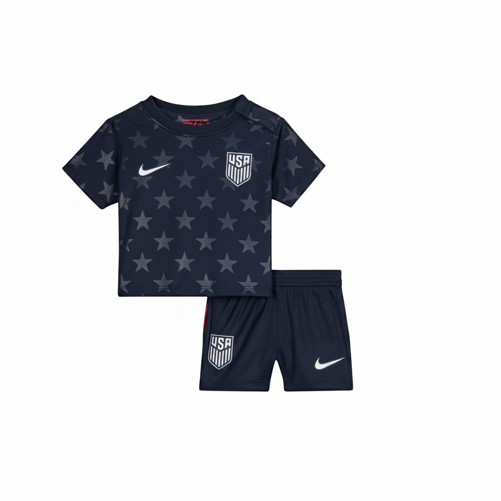 Conjunto USA Visitante World Cup 2026 Niños