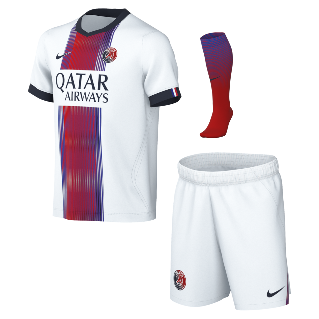 Conjunto Niño PSG 2026 Segunda Equipacion