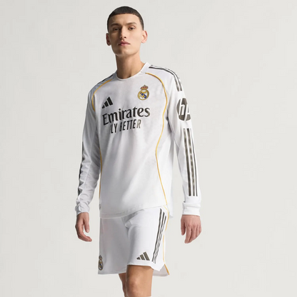 Camiseta Real Madrid 2025-2026 - Manga Larga