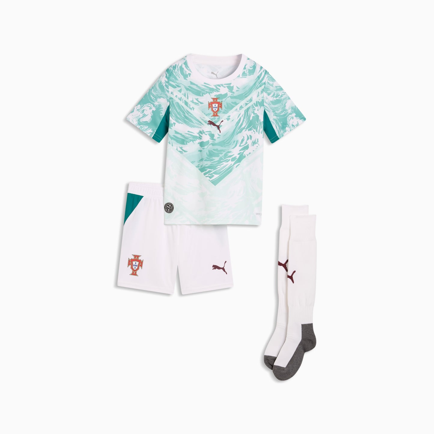 Conjunto Portugal Visitante World Cup 2026 Niños