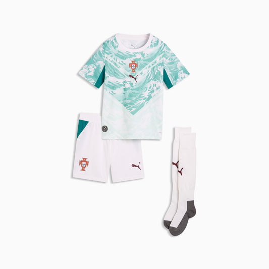 Conjunto Portugal Visitante World Cup 2026 Niños