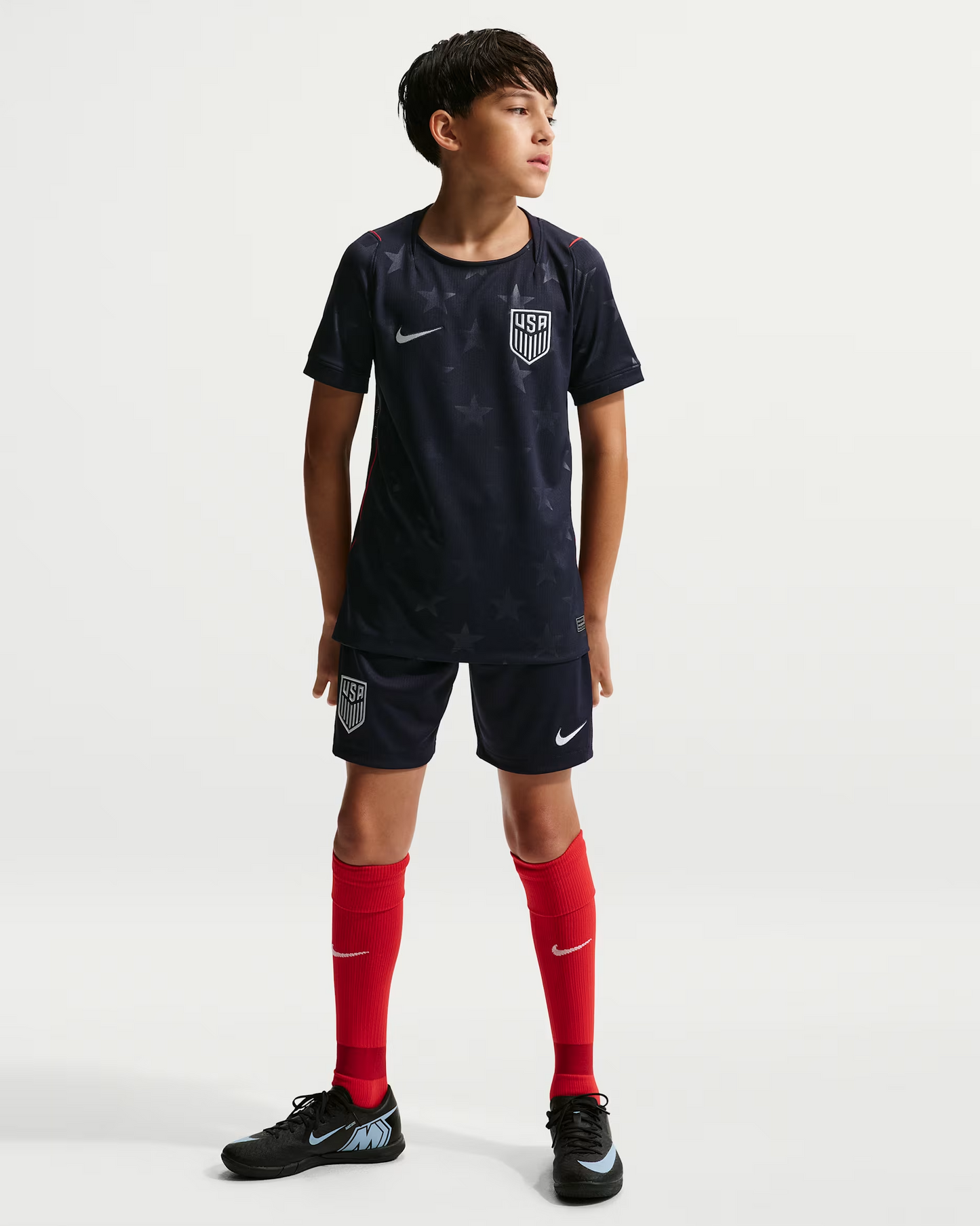 Conjunto USA Visitante World Cup 2026 Niños