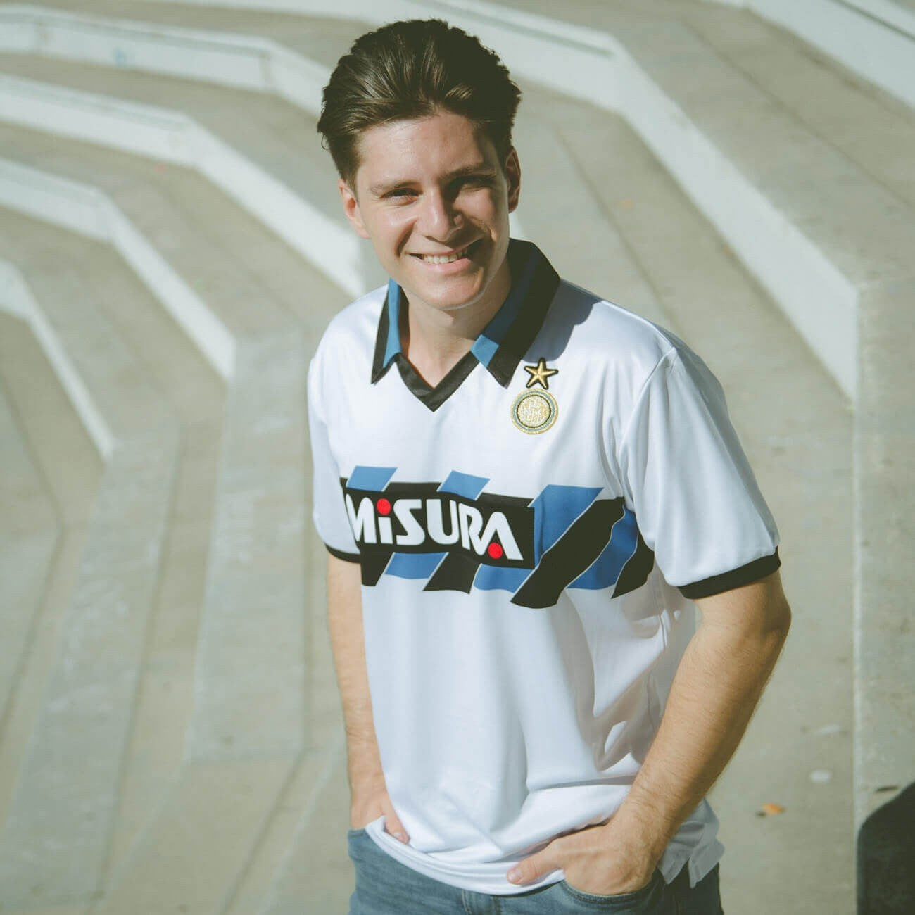 Camiseta Retro Inter de Milan 90/91 - Visita