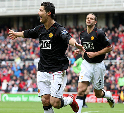 Conjunto Manchester United 2008 - Visitante - Ronaldo 7