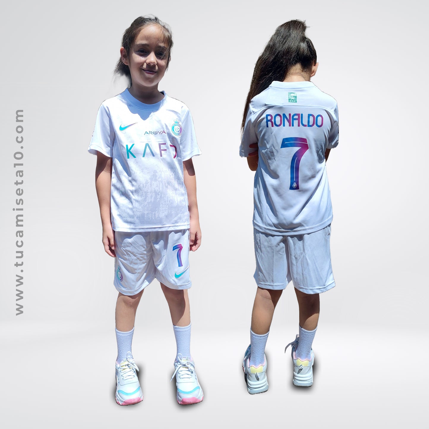 Conjunto Al Nassr 2024 - Visita - 7 Ronaldo