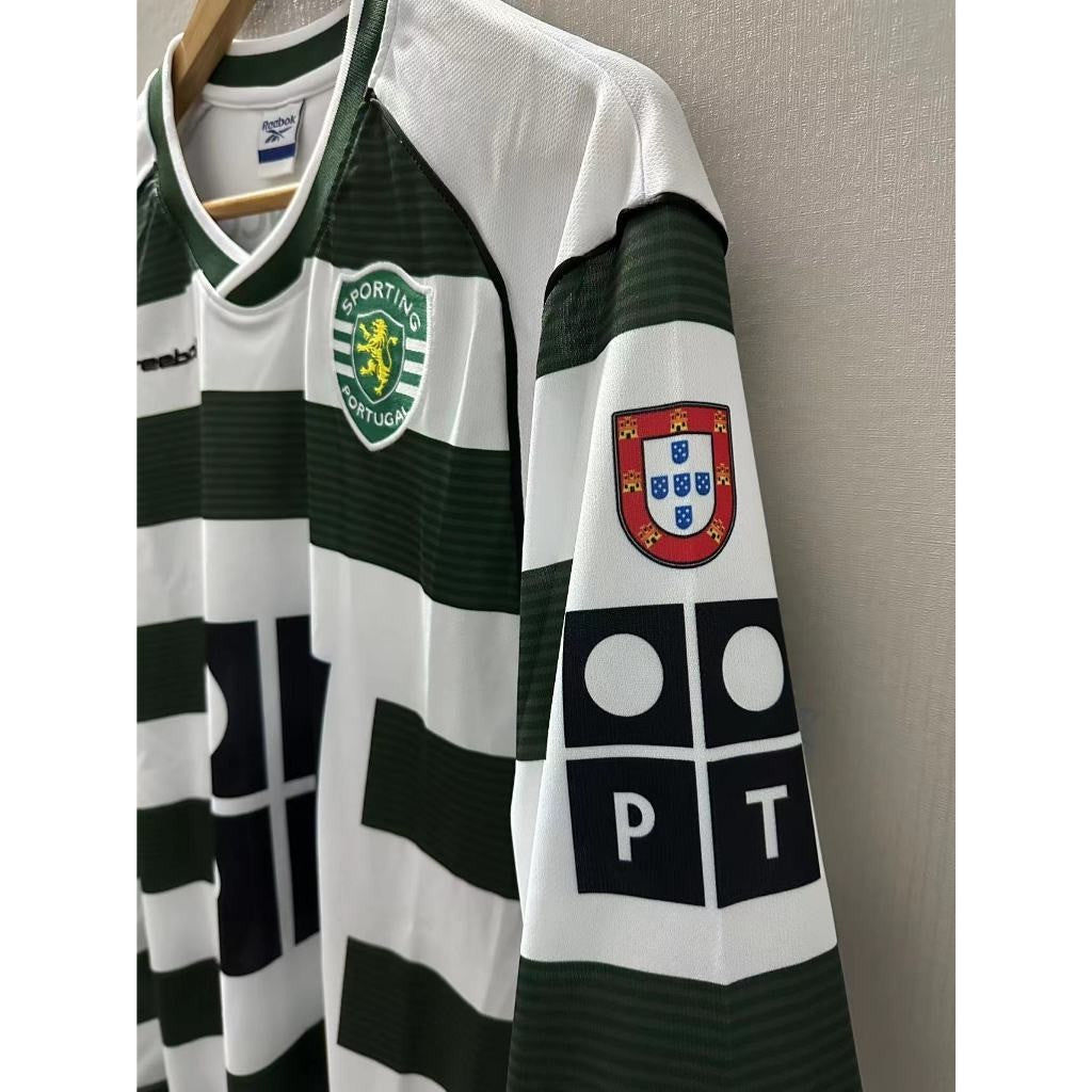 Camiseta Retro Sporting Lisboa 01/03 - Manga Larga