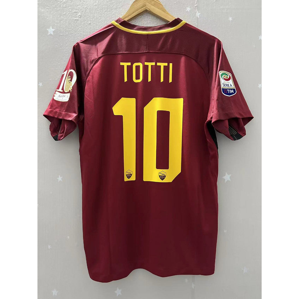 Camiseta Retro AS Roma 17/18 - Totti