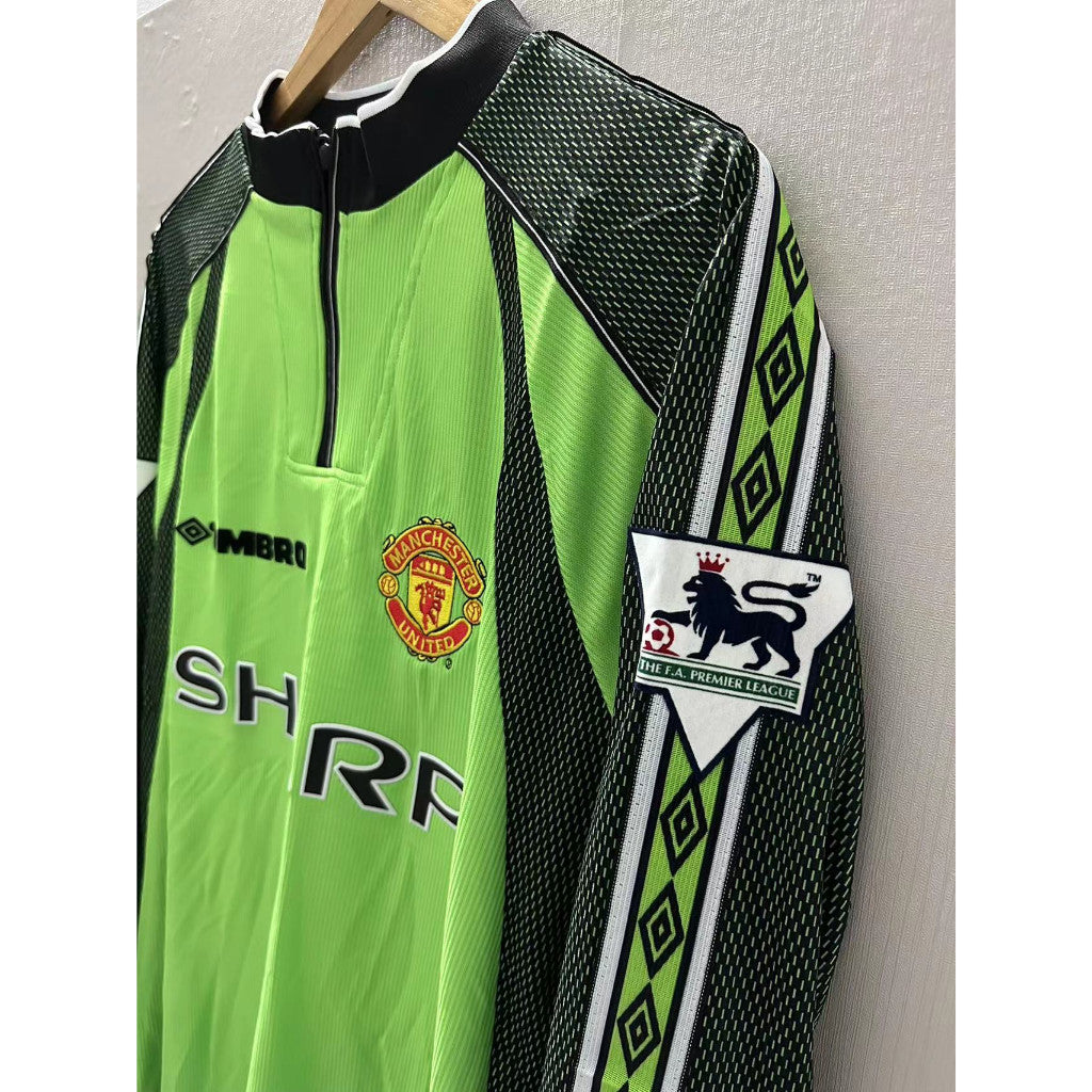 Camiseta Portero Manchester United 98/99 - Manga Larga