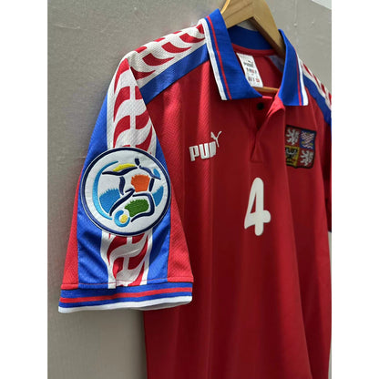 Camiseta Republica Checa 1996 - Nedved